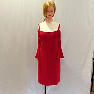 NWT Mariella Rosati US Size L (EU 46) rose off the shoulder dress